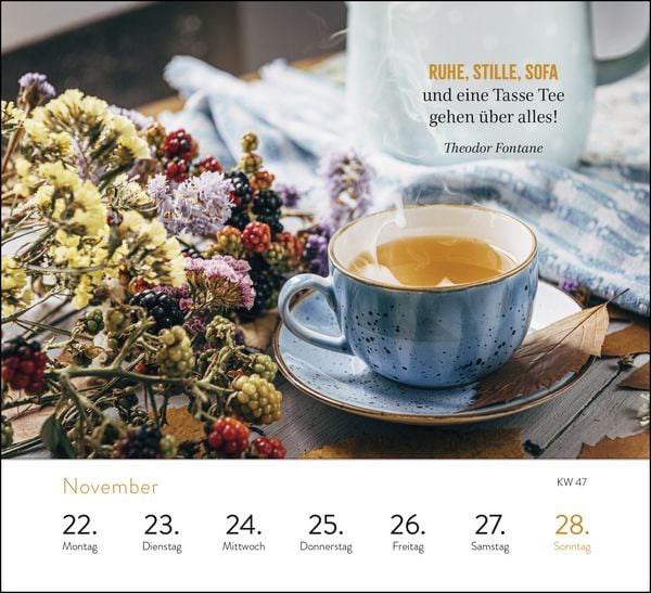 Produktbild: Wochenkalender 2027: Gl&uuml;cksmomente f&uuml;r jeden Tag