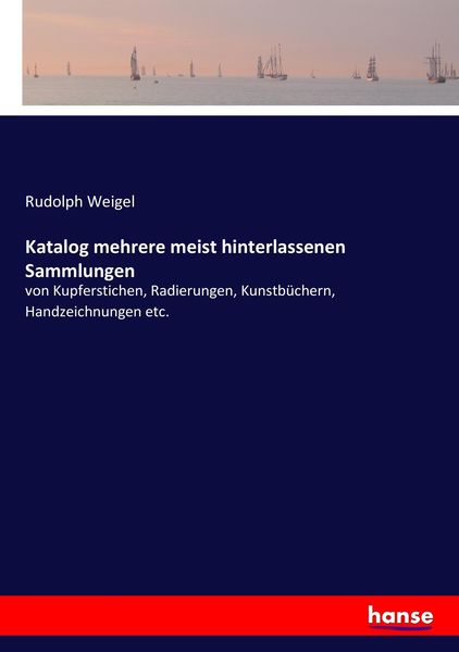 Produktbild: Katalog mehrere meist hinterlassenen Sammlungen