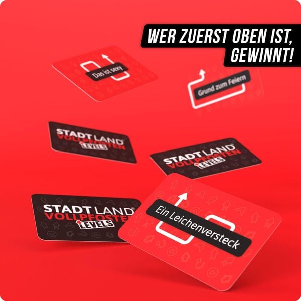 Denkriesen - Stadt Land Vollpfosten® - Levels - Rotlicht Edition "jetzt Wird's Dreckig."