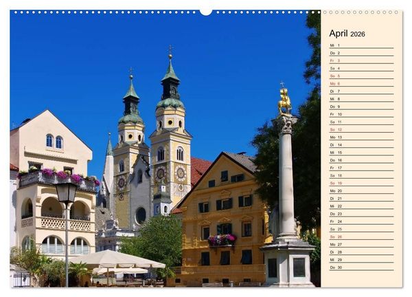 Produktbild: S&uuml;dtirol - Zwischen Ortler und Dolomiten (hochwertiger Premium Wandkalender 2026 DIN A2 quer), Kunstdruck in Hochglanz