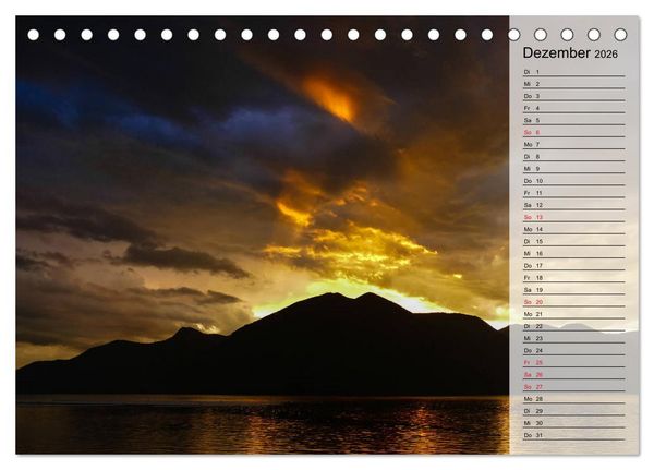 Produktbild: Impressionen vom Iseosee (Tischkalender 2026 DIN A5 quer), CALVENDO Monatskalender