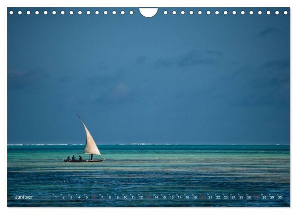 Produktbild: Sansibar - Impressionen von Rolf Dietz (Wandkalender 2027 DIN A4 quer), CALVENDO Monatskalender