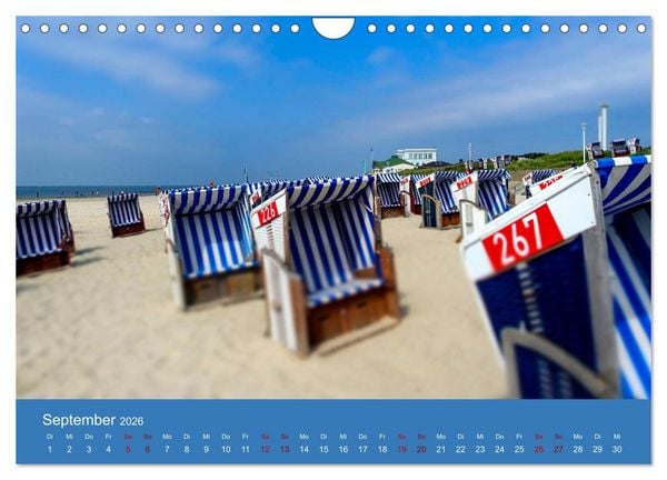 Produktbild: Norderney - Meine Trauminsel (Wandkalender 2026 DIN A4 quer), CALVENDO Monatskalender