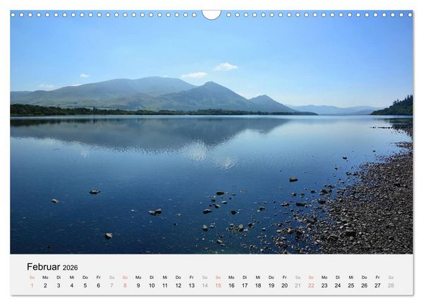 Produktbild: Sommer im Lake District (Wandkalender 2026 DIN A3 quer), CALVENDO Monatskalender