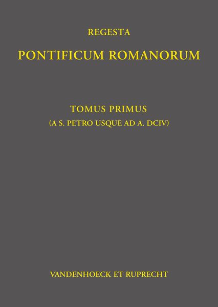Produktbild: Regesta Pontificum Romanorum