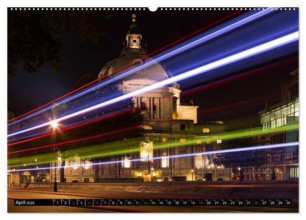 Produktbild: Wundervolles London (hochwertiger Premium Wandkalender 2026 DIN A2 quer), Kunstdruck in Hochglanz