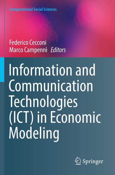 Produktbild: Information and Communication Technologies (ICT) in Economic Modeling