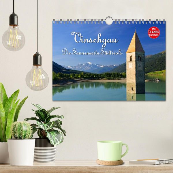 Produktbild: Vinschgau - Die Sonnenseite S&uuml;dtirols (Wandkalender 2026 DIN A4 quer), CALVENDO Monatskalender