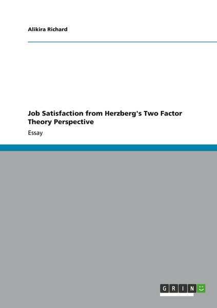 Produktbild: Job Satisfaction from Herzberg's Two Factor Theory Perspective