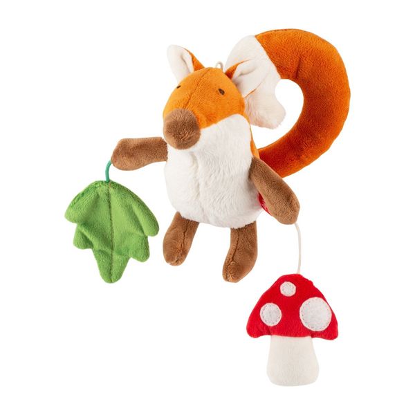 Produktbild: Sigikid 43509 - Baby Aktiv-Anh&auml;nger Fuchs, PlayQ, Pl&uuml;sch, 20 cm