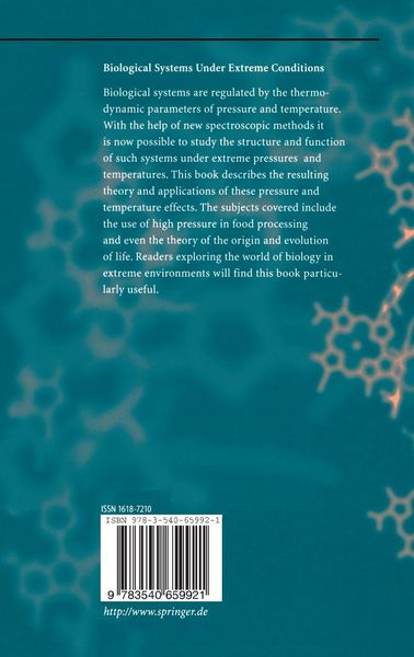 Produktbild: Biological Systems under Extreme Conditions