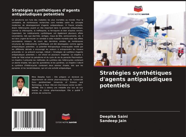 Produktbild: Strat&eacute;gies synth&eacute;tiques d'agents antipaludiques potentiels