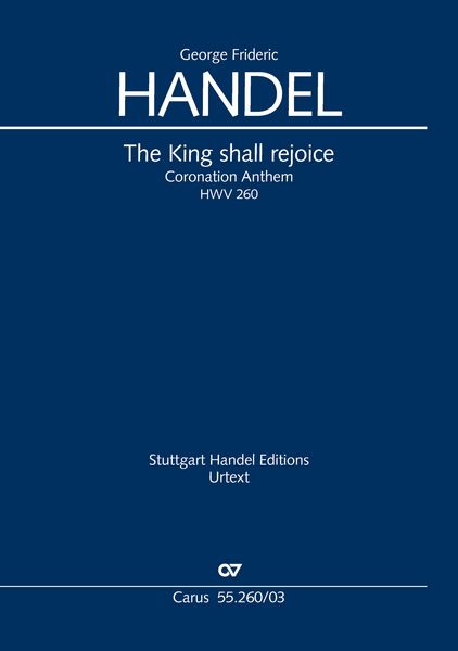 Produktbild: The King shall rejoice (Klavierauszug)