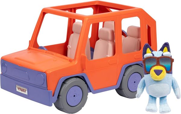 Produktbild: BLUEY Buddies S13 - Gro&szlig;es Familienauto & BLUEY-Pl&uuml;schfigur 20 cm