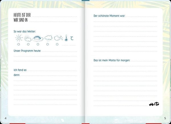 Produktbild: Reisetagebuch (Weltkarte)