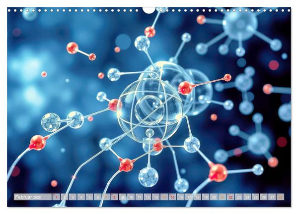 Produktbild: Quantenmechanik von Bits zu Qubits (Wandkalender 2026 DIN A3 quer), CALVENDO Monatskalender