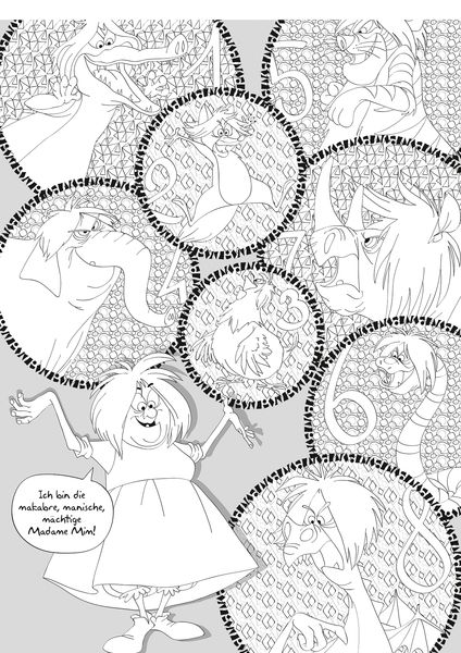 Produktbild: Disney Villains: Malblock: über 60 schaurig-schöne Motive zum Ausmalen