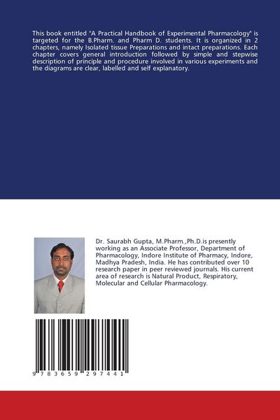 Produktbild: A Practical Handbook of Experimental Pharmacology
