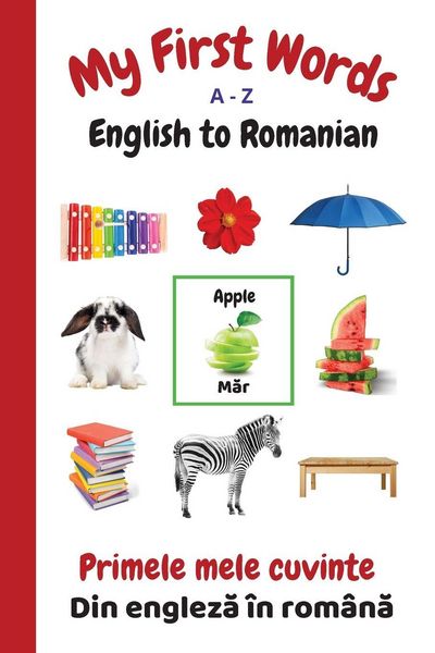 Produktbild: My First Words A - Z English to Romanian