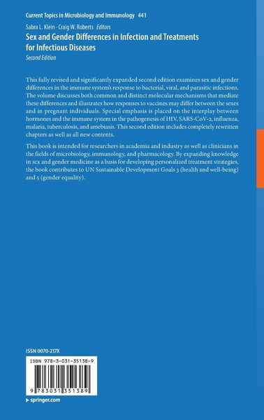 Produktbild: Sex and Gender Differences in Infection and Treatments for Infectious Diseases