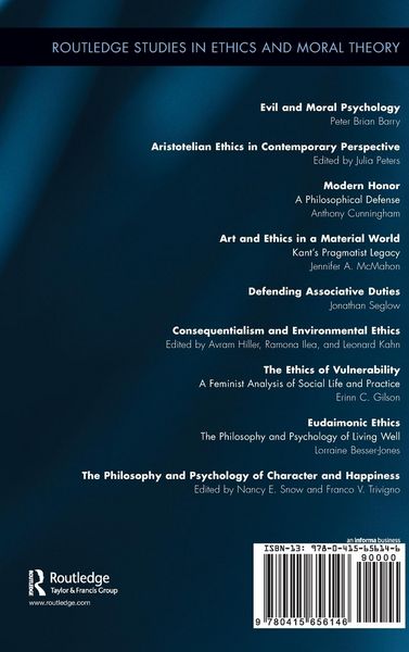 Produktbild: The Philosophy and Psychology of Character and Happiness