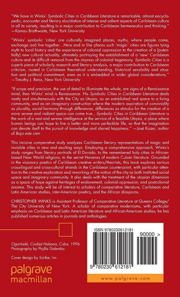 Produktbild: Symbolic Cities in Caribbean Literature