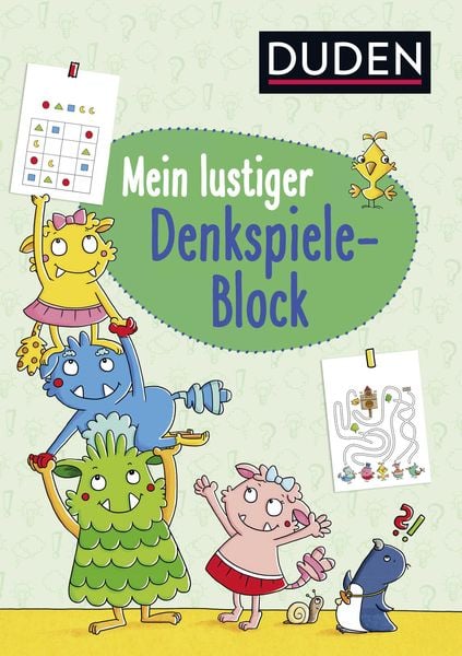 Duden: Mein lustiger Denkspiele-Block, Taschenbuch von Andrea Weller-Essers, FISCHER Sauerländer Duden, 978-3-7373-3339-9