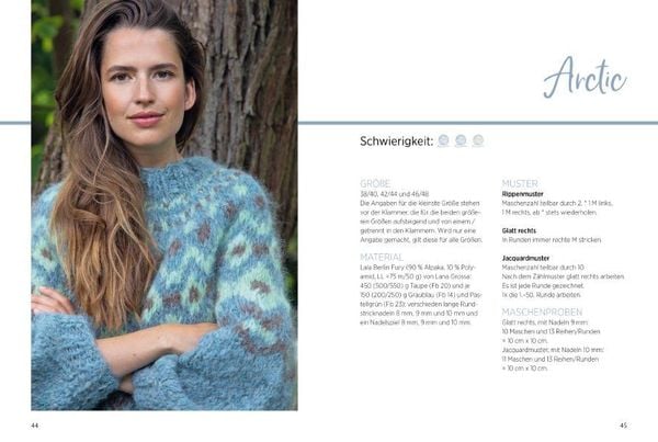 Norweger mit Rundpassen stricken