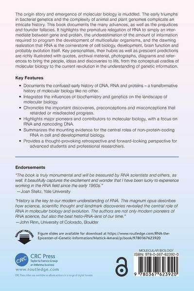 Produktbild: RNA, the Epicenter of Genetic Information