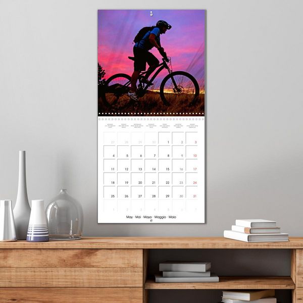 Produktbild: &Eacute;dition Sport fun : VTT - par monts et par vaux (Calendrier mural carr&eacute; 2026 30x30 cm) Calendrier double avec une page pour vos prises de notes