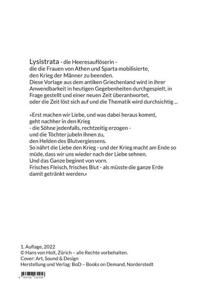 Produktbild: Lysistrata