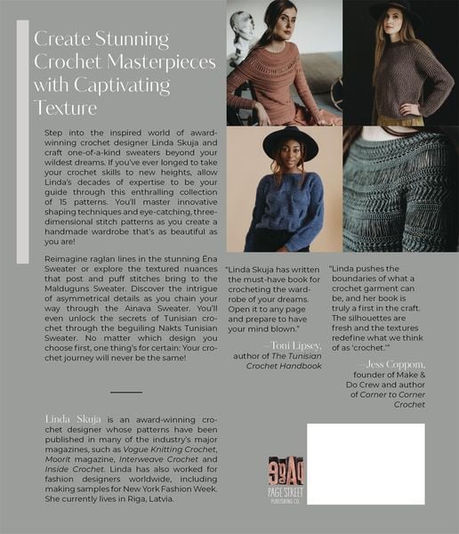 Produktbild: Crochet Sweaters with a Textured Twist