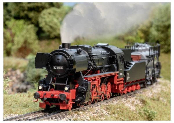 Produktbild: M&auml;rklin 039535 H0 Dampflok BR 52 mit Steifrahmen-Tender der DB