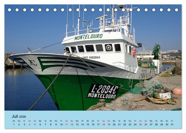 Produktbild: Nazare (Tischkalender 2026 DIN A5 quer), CALVENDO Monatskalender
