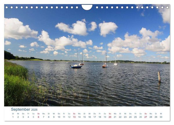 Produktbild: Sieseby 2026. Idyllisches Fl&auml;chendenkmal an der Schlei (Wandkalender 2026 DIN A4 quer), CALVENDO Monatskalender