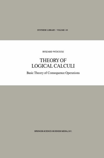 Produktbild: Theory of Logical Calculi