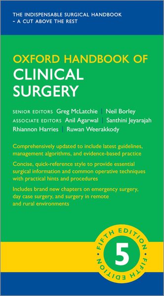 Produktbild: Oxford Handbook of Clinical Surgery