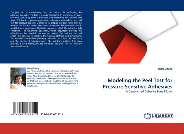 Produktbild: Modeling the Peel Test for Pressure Sensitive Adhesives
