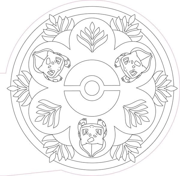 Produktbild: Pok&eacute;mon Activity-Buch: Mandala-Malspa&szlig;