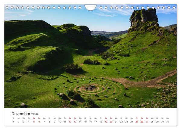 Produktbild: Schottland - Die wilde Sch&ouml;nheit der Highlands (Wandkalender 2026 DIN A4 quer), CALVENDO Monatskalender