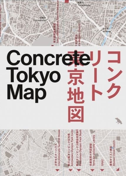 Produktbild: Concrete Tokyo Map