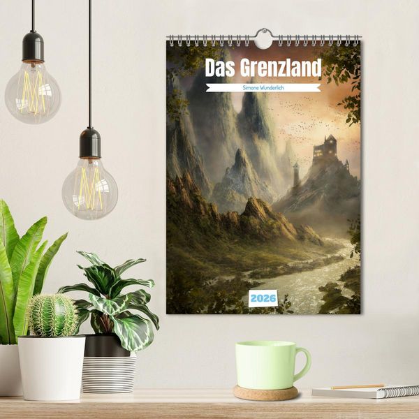 Produktbild: Das Grenzland (Wandkalender 2026 DIN A4 hoch), CALVENDO Monatskalender