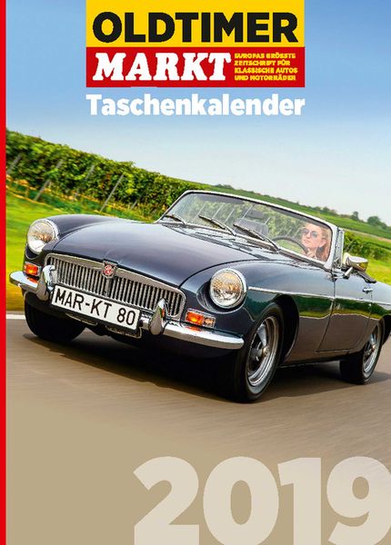 Produktbild: Oldtimer Markt Taschenkalender 2019