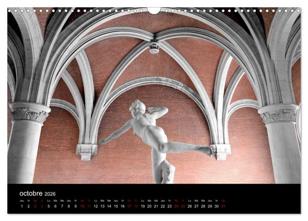 Produktbild: Toulousaine (Calendrier mural 2026 DIN A3 vertical), CALVENDO calendrier mensuel