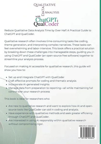 Produktbild: Qualitative Data Analysis With Chatgpt And Qualcoder