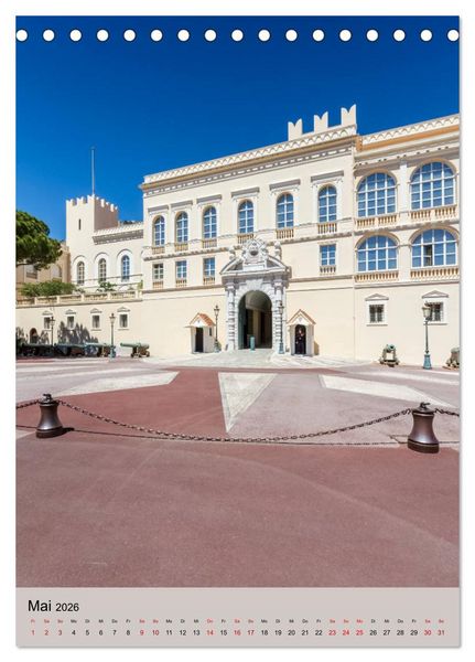 Produktbild: C&Ocirc;TE D&rsquo;AZUR Cannes, Monaco und Nizza (Tischkalender 2026 DIN A5 hoch), CALVENDO Monatskalender