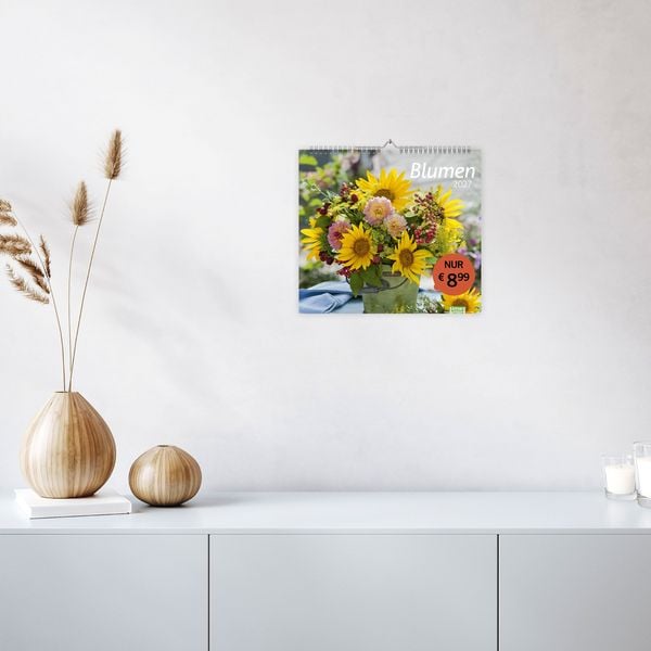 Produktbild: times&more Blumen Bildkalender 2027