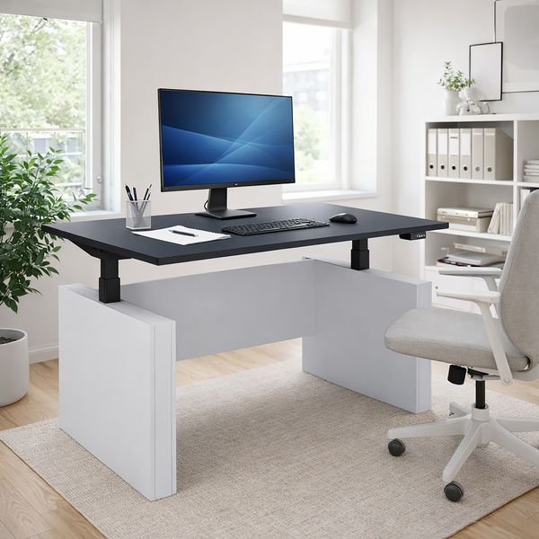 Produktbild: Schreibtisch h&ouml;henverstellbar Salia 140x80