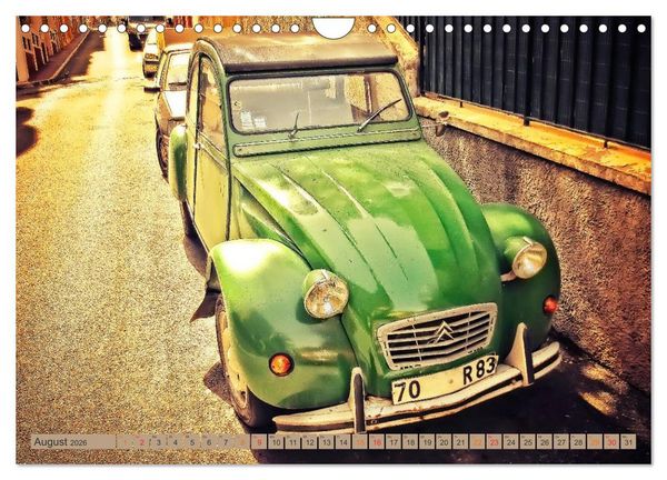 Produktbild: Die Legende - die Ente, Citro&euml;n 2CV (Wandkalender 2026 DIN A4 quer), CALVENDO Monatskalender