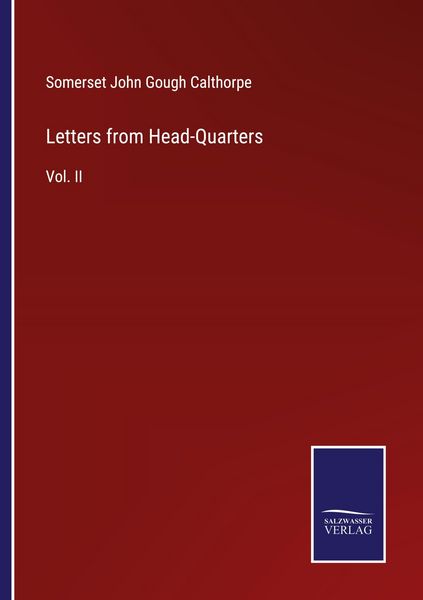 Produktbild: Letters from Head-Quarters